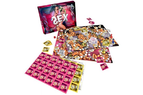 Sex společenská hra pro dospělé v krabici 33x23x3cm
