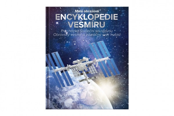 Kniha encyklopedie vesmíru - malá obrazová ve fólii 24x30x2cm