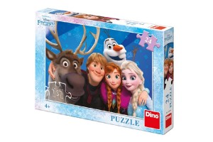 Puzzle Ledov krlovstv/Frozen Selfie 24 dlk 26x18cm v krabici 27,5x19x4cm
