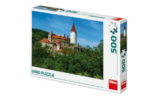 Puzzle hrad Kivoklt 47x33cm 500 dlk v krabici 33,5x23x3,5cm