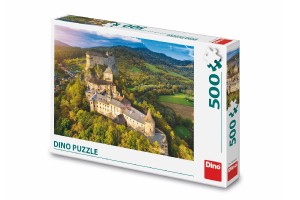 Puzzle Oravsk hrad, Slovensko 47x33cm 500dielikov v krabici 33,5x23x3,5cm