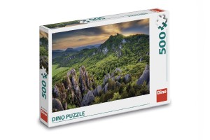 Puzzle Slovsk skaly 47x33cm 500 dielikov v krabici 34x23x3,5cm