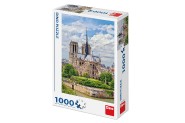 Puzzle Katedrála Notre-Dame, Paříž 47x66cm 1000 dílků v krabici 23x32x7cm