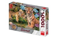 Puzzle Tygici 12 skrytch detail 1000 dlk 66x47cm v krabici 32x23x7,5cm