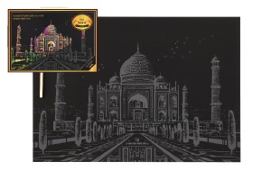 krabac obrzek barevn Taj Mahal 40,5x28,5cm A3 v sku