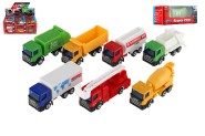 Auto nákladní Welly Scania kov/plast 7,5cm 6 druhů v krabičce 10,5x4x4cm 36ks v boxu