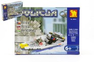 Stavebnica Dromader Polcia ln 23501 215ks v krabici 25,5x18,5x4,5cm
