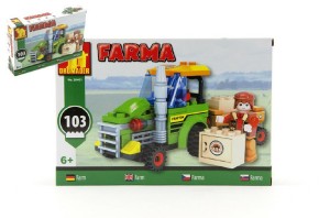 Stavebnice Dromader Farma 28401 103ks v krabici 22x15x4,5cm