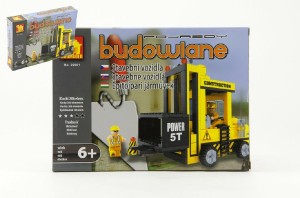 Stavebnice Dromader Auto Vysokozdvin Vozk 29501 206ks v krabici 25,5x18,5x4,5cm