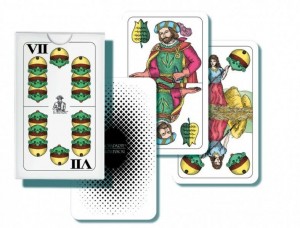Mari dvojhlav spoloensk hra karty v papierovej krabike 6,5x10x1cm
