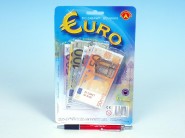 Eura peniaze do hry na karte
