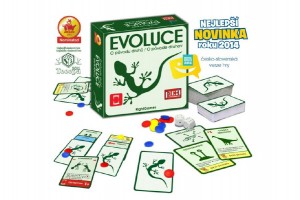 Evoluce - O pvodu druh spoleensk hra v krabici 19x19x5cm (Hra roku 2011)