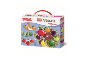 Ovoce a zelenina skládačka plast v krabici 24x18x5cm