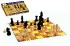 Šachy dřevěné figurky společenská hra v krabici 37x22x4cm