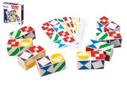 Domino match spoloensk hra drevo v krabike 15x15x3,5cm