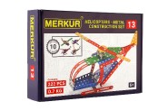 Stavebnica MERKUR 013 Vrtuľník 10 modelov 222ks v krabici 26x18x5cm