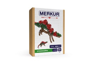 Stavebnice MERKUR Stegosaurus 172ks v krabici 13x18x5cm