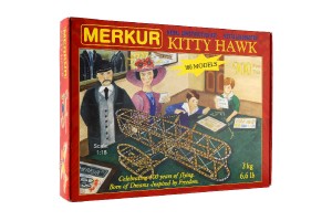 Stavebnica MERKUR Kitty Hawk 100 modelov 900ks v krabici