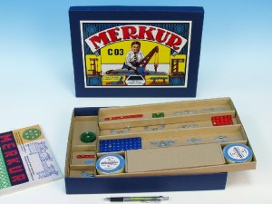Stavebnice MERKUR Classic C03 141 model v krabici 35,5x27,5x5cm