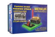 MERKUR Funkčné model parného stroja Medium krabici 28,5x20x11,5 cm