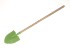 Rýľ špicatý zelený s násadou kov / drevo 82cm náradie