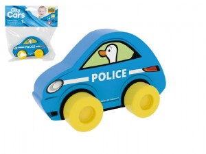 Moje prvn auto Policie husa modr pna 10x7cm v sku 0+