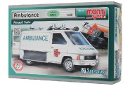 Stavebnica Monti 06 Ambulance Renault Trafic 1:35 v krabici 22x15x6cm