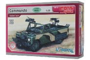 Stavebnica Monti 29 Commando Land Rover 1:35 v krabici 22x15x6cm