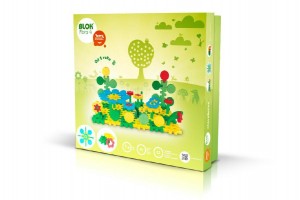 Stavebnice BLOK Flora 4 plast 85ks v krabici 35x33,5x5,5cm 12m+
