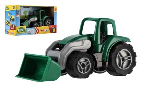 Auto Workies traktor plast 14cm v krabice 18x10x7cm 18m+