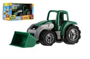 Auto Workies traktor plast 14cm v krabičke 18x10x7cm 18m+
