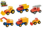 Auto mini Compact stavebn plast 12cm asst 3 druhov 10ks v boxe