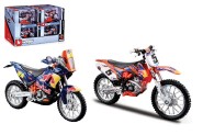 Motorka Bburago 1:18 Red Bull Race 11cm kov / plast 2 druhy v krabike 17x11x7cm 12ks v boxe