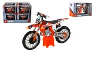 Motorka Bburago KTM 450 SX-F Factory Edition (2018) kov/plast 12cm v krabice 12ks v boxu