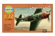 Model Lavokin La-7 1:72 13,6x11,9cm v krabici 25x14,5cm