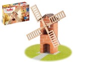 Stavebnica Teifoc Veterný mlyn v krabici 29x18x8cm