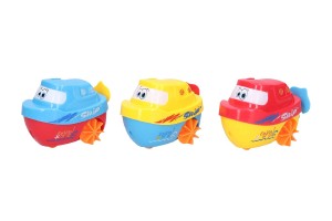 Lo/Lodika na nataen do vody plast 6x10cm 3 barvy 6ks v boxu 18m+