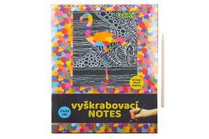 krabac/Vykrabovac notes 10 list v sku 21x28cm
