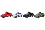 Auto zchrann plast 13cm na zotrvank 4 druhy 12ks v boxe