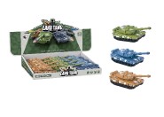 Tank plast 15cm na setrvank 3 barvy 12ks v boxu