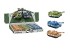 Tank plast 15cm na setrvank 3 barvy 12ks v boxu