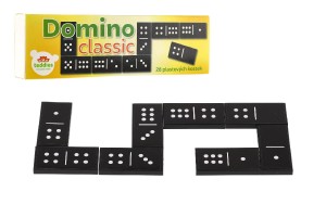 Domino Classic 28ks spoloensk hra plast v krabike 21x6x3cm