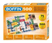 Stavebnica Boffin 500 elektronická 500 projektov na batérie 75ks v krabici