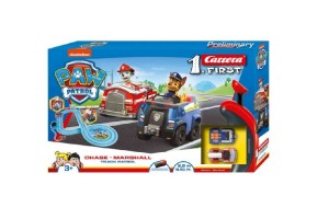 Autodrha Carrera First Paw Patrol/Tlapkov Patrola 2,9m plast +2 aut na bat. v krabici 50x30x7cm