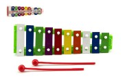 Xylofn kov / plast + 2 paliky 26cm v sku