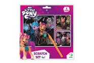 krabac obrzok 3ks farebn My little Pony 20x20cm na karte