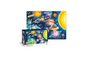 Puzzle Vesmr 64x46cm 100 dlk v krabice 28x18,5x6,5cm