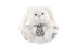Zajac / Zajaik sediaci so atkou ply 20cm biely v sku 0+