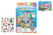 Kniha Tlapková patrola/Paw patrol so znovu použiteľnými 3D samolepkami 19x28cm