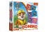 Domino papierov Paw Patrol / Tlapkov patrola 28 kartiiek spoloensk hra v krabici 20x20x5cm